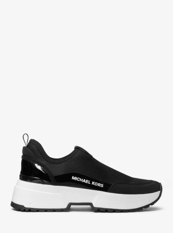 Damske Tenisky Michael Kors Muse Scuba Slip-On Čierne - Topanky Michael Kors Akcia | GCNYO-5897